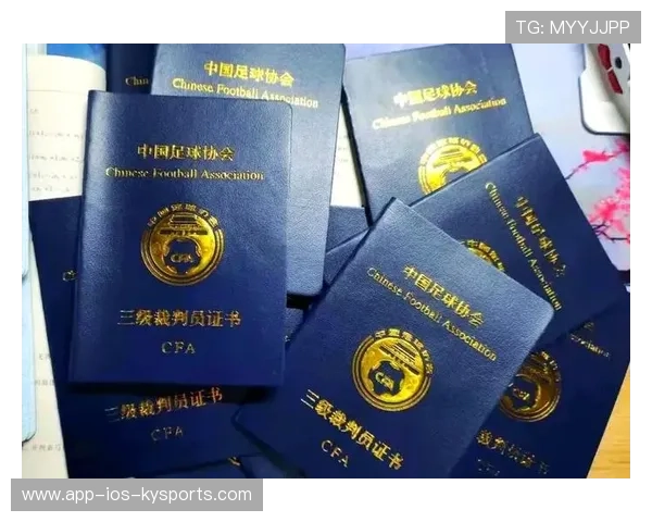 中国足球裁判执法水平提升，比赛更公正，中国足球裁判证书